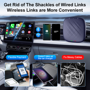 Carlinkit Carplay Android 13 oto kutusu QCM6125 64gb arayüzü kablosuz Ai akıllı Magicbox araba oyun Carlink kiti Tv youtube için - Product Image 5