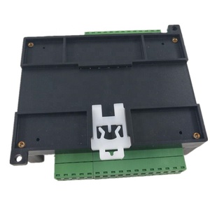 Tablero de control industrial PLC de 2 canales, 14 entradas, 10 salidas, 100k, salida de pulso, 2 canales