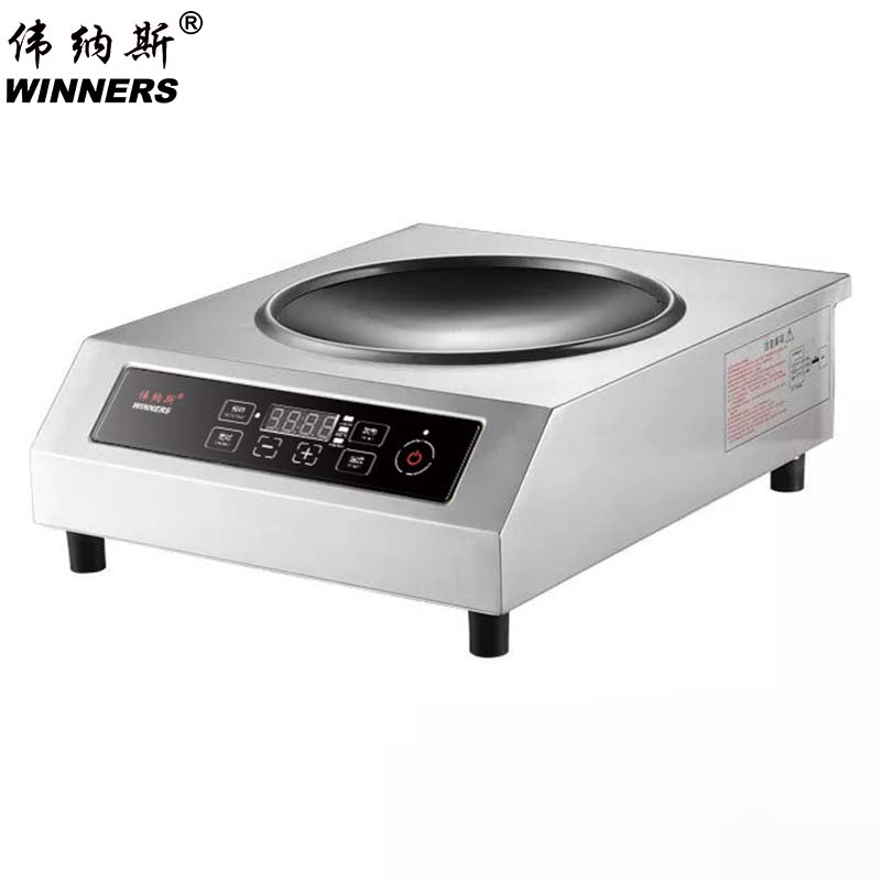 Wok 220V/3500W tout acier