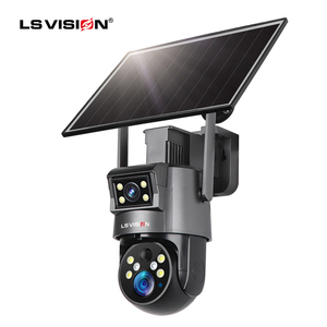 LS görüş UBOX HD güneş enerjili PTZ CCTV açık kamera WIFI 4G SIM kart Video kamera mobil kontrol - Product Image 1