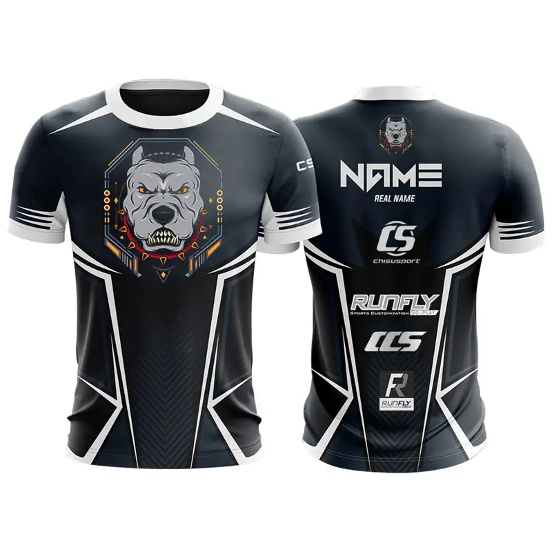 Chisu gaming personalizado sublimação Atacado as mulheres e 2020-uniformes esportivos kits todo impresso homens esports jogo jersey