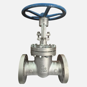 CF8C API603 çift fazlı çelik giriş valfi ASME Class150 amerikan standart OS & Y 4A 2205 5A flanşlı paslanmaz çelik giriş valfi - Product Image 1