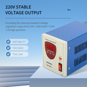 <strong>Single</strong> <strong>Phase</strong> DER 1000W 2000 Watt 3KVA Electronically Related Without AC Automatic Voltage Stabilizer