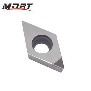 Herramienta de corte de Punta Diamond PCD CBN Inserto de torneado DCMT para procesar acero, hierro fundido - Product Image 2