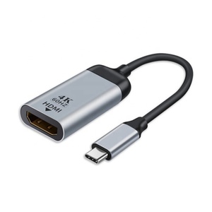 适用于Macbook Pro和iPad Pro以及三星移动和更多C型设备的4K 60hz USB C转视频音频HDMI适配器