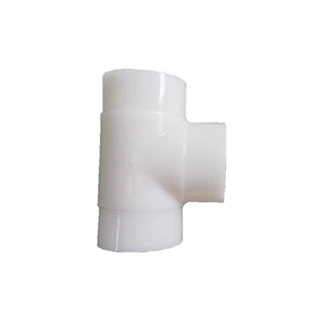 PVDF เชื่อมชน1/2 "ถึง2" ทีออฟ DN15 DN50 PN16เสื้อเชื่อมชน PVDF คุณภาพสูงจากจีนพร้อมส่ง - Product Image 1
