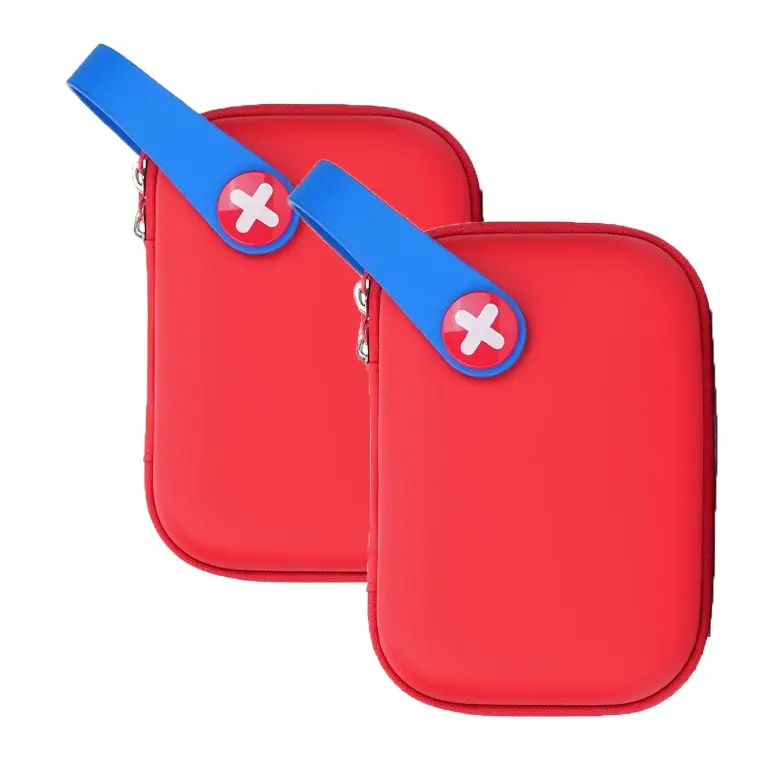 ปรับแต่งโลโก้ โปรโมชั่นความจุขนาดใหญ่ที่ว่างเปล่าถุงเก็บสีแดงบ้านกลางแจ้งการแพทย์ฉุกเฉินถุงชุดปฐมพยาบาล