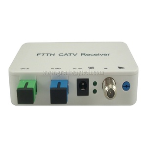 CATV FTTH 1310nm/1550nm nodo ottico con AGC/MGC WDM per ONU FTTH CATV RF ricevitore fibra Mini nodo ottico ricevitore TV - Product Image 1