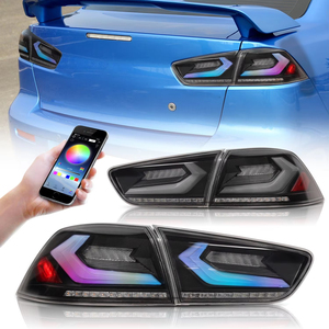 2008-2023 Mitsubishi EVO Lancer uyumlu RGB LED arka lambası montaj kanat tanrı modifiye tarama akan dönüş sinyali yeni 12V - Product Image 2