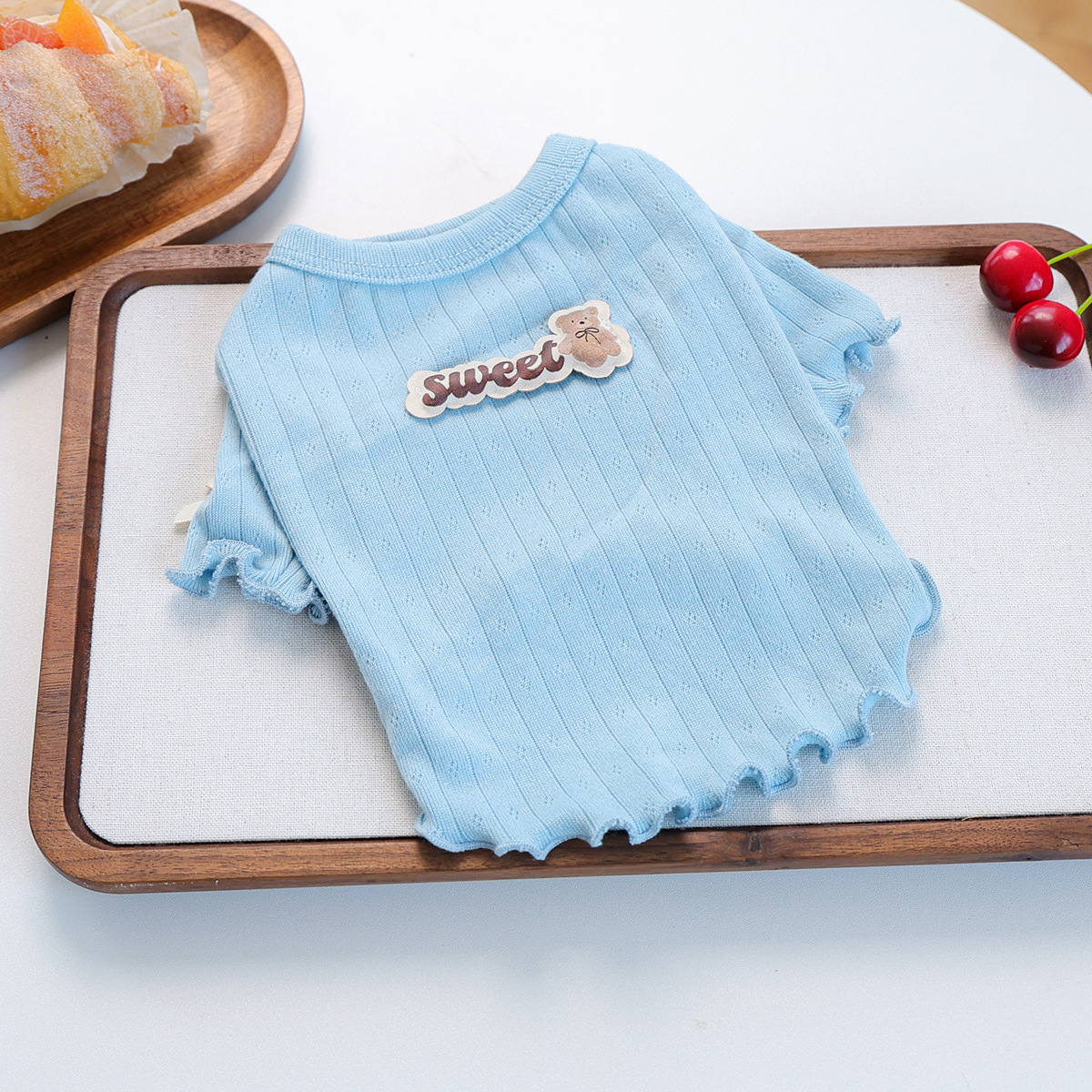 Suéter de punto Sweet Bear - Azul
