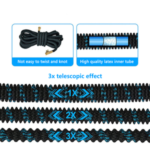 HYG-09 Blue Magicขยายท่อน้ํา 50FT 100FT Joint 8 ฟังก์ชั่นสเปรย์รูปแบบขยายสวนกลางแจ้ง - Product Image 3