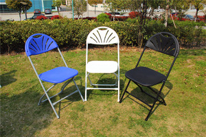 Phong Cách Mỹ <span class=keywords><strong>Samsonite</strong></span> Vườn Ngoài Trời Tiệc Cưới Trắng Nhựa Nhựa Gấp Ghế Cho Tổ Chức Sự Kiện Trong Giá Rẻ Giá - Product Image 5