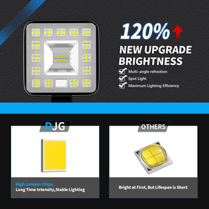 <strong>10x</strong> <strong>LED</strong> Light Bar 4 In. Pods Work Light Spot &amp; Flood Combo Beam Off-Road Bar Driving Light W/ Mounting Bracket for Truck ATV SUV - Product Image 5