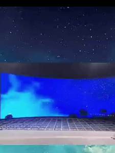 Big Size Custom16:9 16:9 Cinema Black Velvet <strong>Curved</strong> <strong>Fixed</strong> <strong>Frame</strong> Projector <strong>Screen</strong> 3D Projection <strong>Screen</strong> Best for Home Theater - Product Image 3