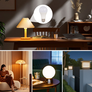หลอดไฟ LED E27พร้อมฐาน B22สำหรับใช้ในบ้าน - Product Image 4