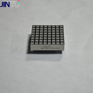 Quadratische Punkt matrix 1,24 Zoll gemeinsame Kathode/gemeinsames rotes Licht hervor gehoben Digital anzeige kunden spezifische Zeichen und LED-Anzeige - Product Image 2