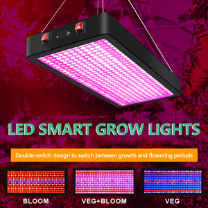 สวิตช์คู่ไฟเติบโตอัจฉริยะไฟ LED สีดำสำหรับปลูกในร่ม - Product Image 2
