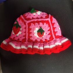 red with pink