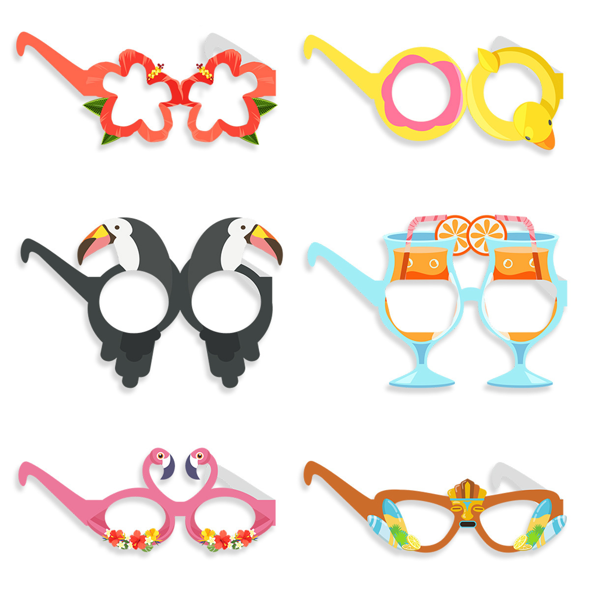 Party Glasses (Style A)*6pcs