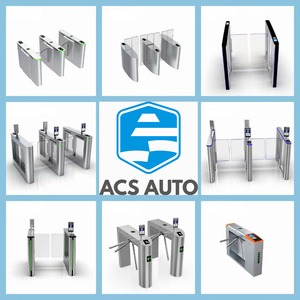 ACS tự động tốc độ cửa quay tự động | Nhận dạng khuôn mặt liền mạch & Quét mã QR để kiểm soát truy cập phòng tập thể dục & chấm công - Product Image 4