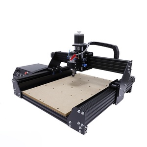 40*40 Desktop CN <strong>Router</strong> Engraving Machine Easy Automatic Printing for Shop Advertising Double Spindles for Wood Bamboo Plywood - Product Image 6