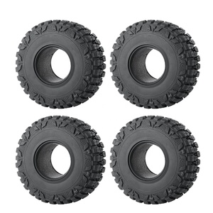 1.9 inç 1 adet paletli tekerlek lastik 45MM dış çapı için RC 1:10 kaya paletli RC4WD SCX10 RC D90 - Product Image 4