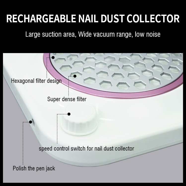 AT-NM-017 nail dust collector UK Plug