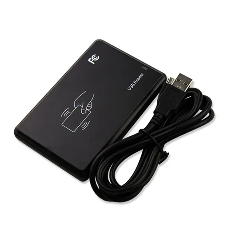 Plug and Play Smart Easy Simple Desktop Enrollment Proximity RFID Nfc Card Reader USB Access Control Card Reader