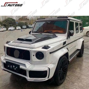 Otomatik modifikasyon için dönüşüm vücut kiti mercedes-benz G sınıfı W463 3.00-18 güncelleme W464 2019 + G63 G65 Bar-bus stil meclisi - Product Image 4