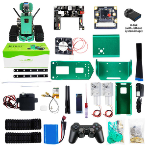 Jetbot Ai Robot Python-Programmierung mit HD-Kamera kompatibel mit Jetson Nano 4GB (a02/b01/sub)