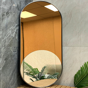 优雅的欧洲壁镜，设计精美的拼布镜面抛光反射表面 - Product Image 6