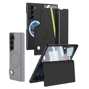 Z kat için 5 6 kılıf kılıf ayrı kabuk için galaxy kat 6 cep telefonu kılıfı Z katlanır 6 arka kapak manyetik toka - Product Image 2