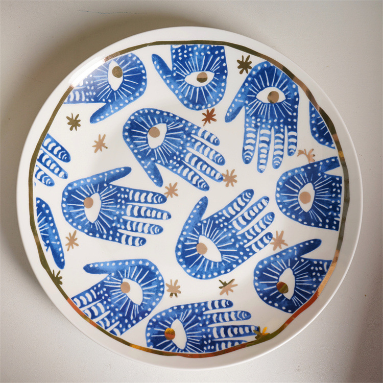 Handprint 10 inch plate