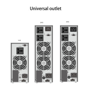 SANTAK kale serisi çevrimiçi UPS 2kVA 2000VA 2000 VA 1800W çift dönüşüm kulesi UPS uzun yedekleme süresi harici pil gerekli - Product Image 4