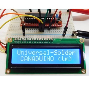 IIC <strong>I2C</strong> TWI SPI Serial Interface Board Port <strong>1602</strong> 2004 LCD1602 Adapter Plate LCD Adapter Converter Module PCF8574 - Product Image 5