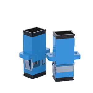 SC-SC Simplex flanş Fiber optik kuplör FC flanş ST konnektör LC-LC dubleks Fiber optik adaptör - Product Image 1