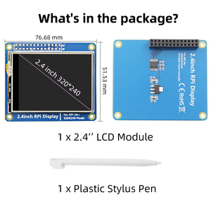 2,4-Zoll-SPI-LCD-Touchscreen-Monitor LCD-Display mit einer Auflösung von 320*240 für Raspberry Pi 3 4 5