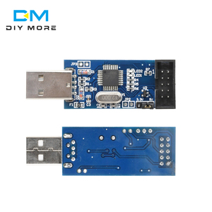 USBASP USBISP AVR Programcı 10Pin kablo USB ISS USB ASP ATMEGA8 ATMEGA128 ATtiny CAN PWM Desteği Win7 64 K 64 64Bit 3.3 V/5 V