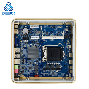 DEBIX güçlü Mini Pc Linux kutusu Pc I3/i5/i7 dijital tabela için LGA1150 soket Mini masaüstü bilgisayar - Product Image 2
