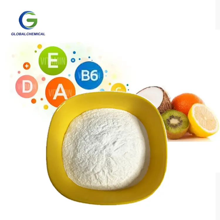 Suministro de fábrica complejo B vitamina B1 B2 B3 B5 B6 B12 99% Suplementos alimenticios complejo de vitamina B en polvo