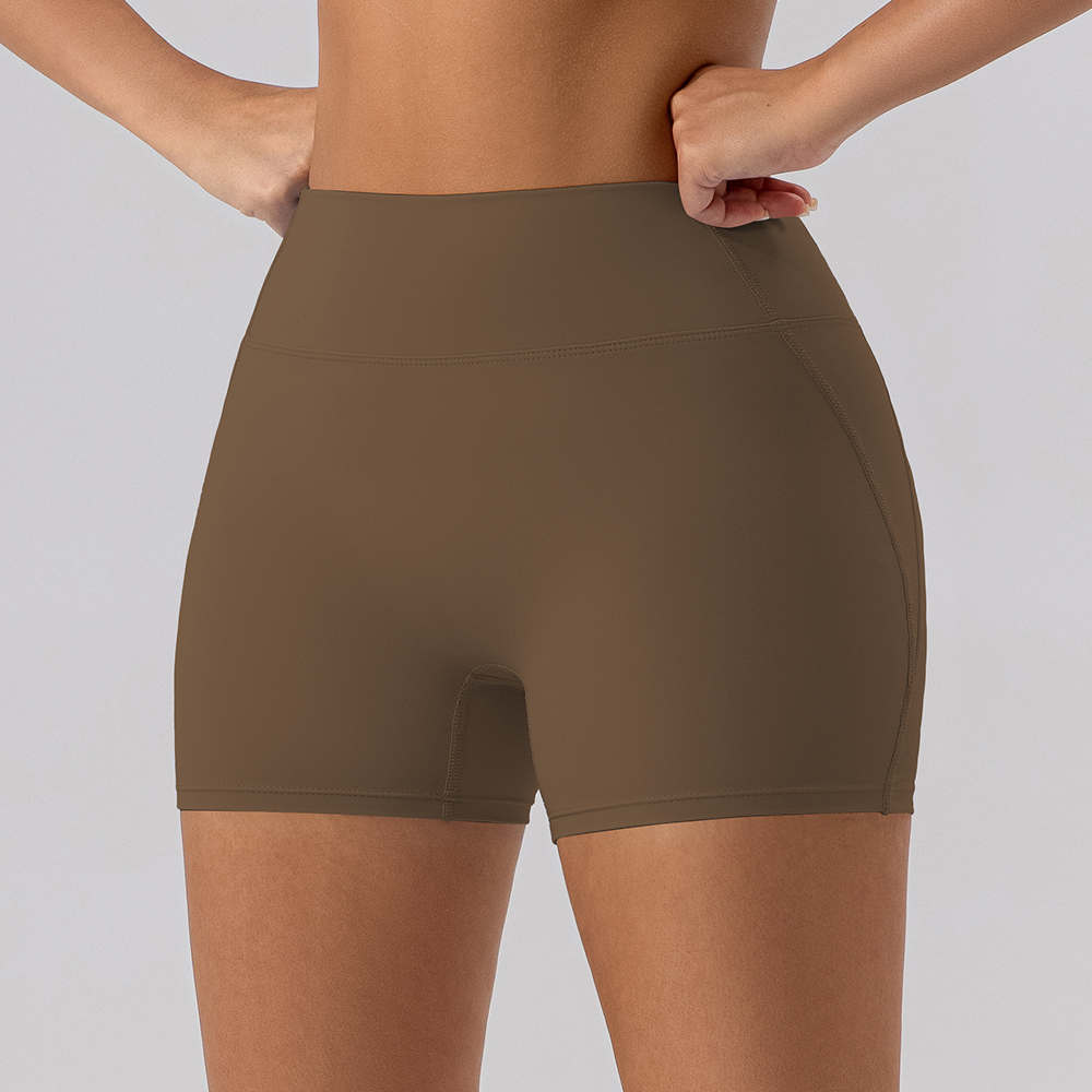Pantalones cortos-Marrón