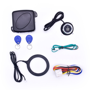 12V Car Alarm Passive Keyless One <strong>Button</strong> <strong>Start</strong> Remote Control System Auto Central Lock <strong>Push</strong> <strong>Button</strong> <strong>Start</strong> Stop Automotive PKE - Product Image 6