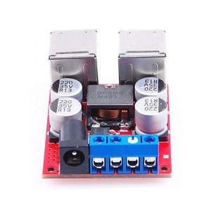 DC-DC Vehicle Charging Board 12V 24V (8-35V) に5V 8A Step Down Buck Power Supply Module 4 Port USB Output Mobile Charger Car - Product Image 3
