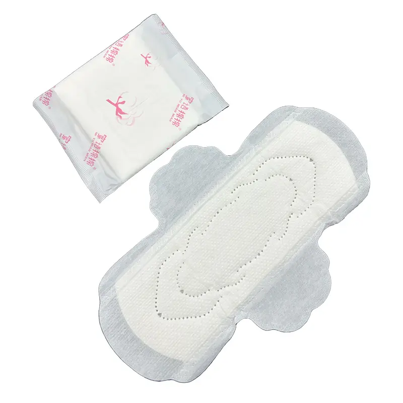 Zhibang Desechable Daily Herbal Panty liner período menstrual 350mm Almohadilla sanitaria de algodón puro natural con logotipo personalizado