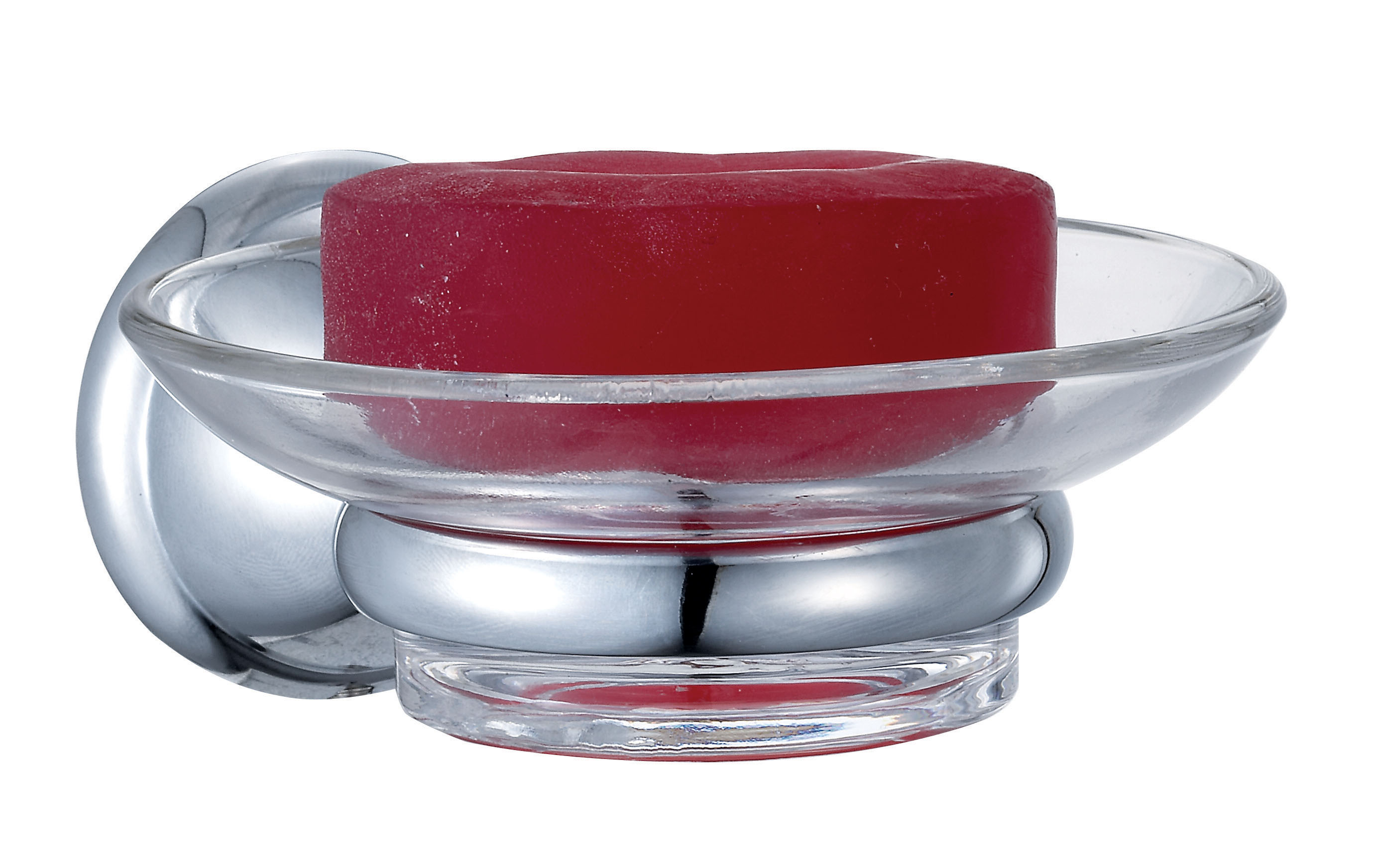 soap dish with glass