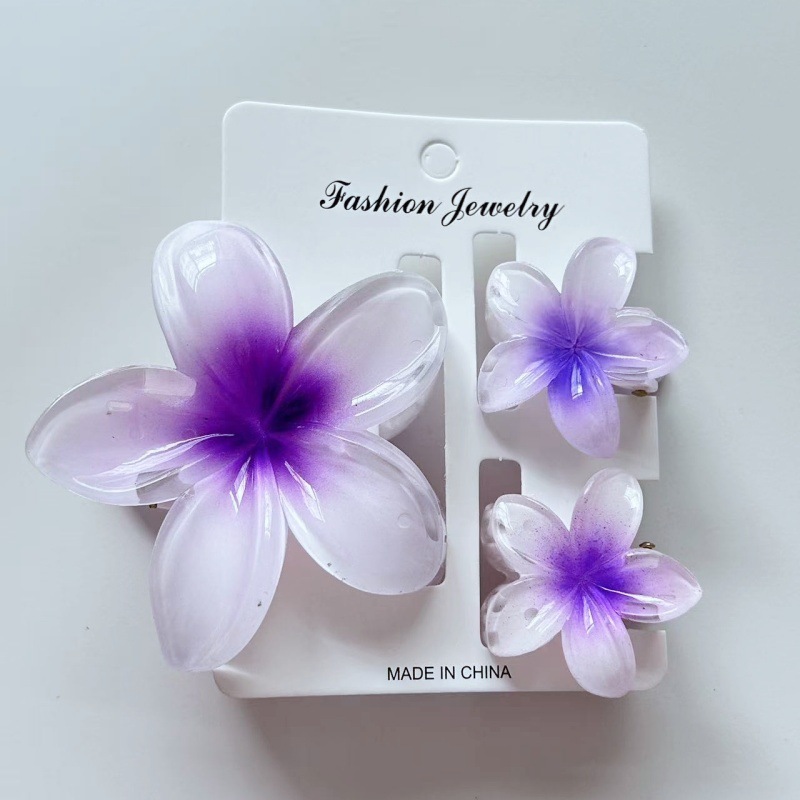 Purple three pieces individually wrapped