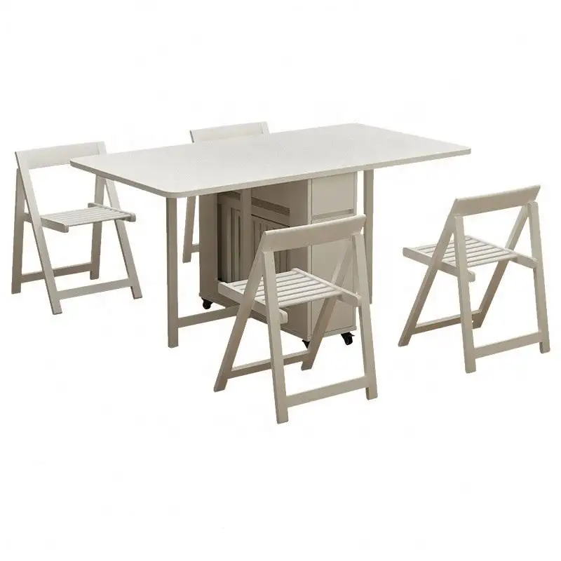 Fabricants fournisseur Offres Spéciales excellente restauration table pliante en bois ensemble pour meubles de salle à manger