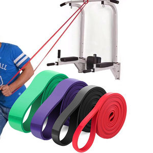 Equipo de gimnasio en casa, ejercicio, Fitness, entrenamiento, Yoga, largo, logotipo personalizado, goma, resistencia de látex, banda elástica de bucle para glúteos - Product Image 2