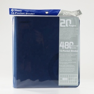 Bao Da Pu Dung Lượng Cao 12 Túi Thẻ Dây Kéo Album Trang Thẻ Giao Dịch Cho Bộ Sưu Tập Thẻ Của Bạn Chất Kết Dính Tải Bên - Product Image 6