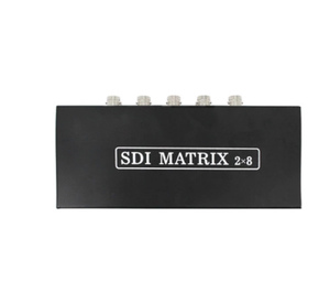 SDIマトリックス2x8SDIスプリッタースイッチ2 in 8 outコンバーター3G/HD/SD-SDIカメラCCTVビデオ用のSDIスイッチ1x4をサポート - Product Image 1